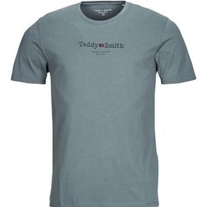 Teddy Smith  T-JIM MC  Shirts  heren Blauw