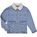 Levi's - Kids Denim Sherpa Jas - Oversized Truckerjack - Katoen