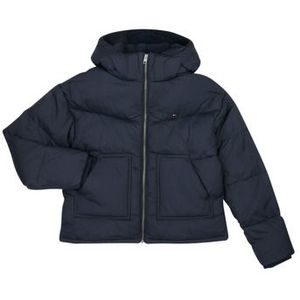 Tommy Hilfiger  KG0KG06930-DW5  jassen  kind Zwart