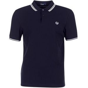 Fred Perry  SLIM FIT TWIN TIPPED  Shirts  heren Marine