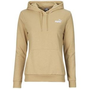 Puma  ESS+ EMBROIDERY HOODIE TR  Truien  dames Beige