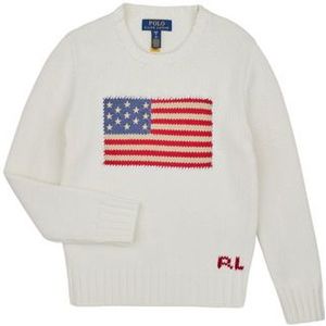 Polo Ralph Lauren - Trui - Wit - Casual - Katoen