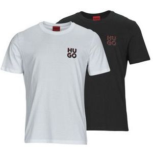 HUGO  HUGO-Dimento  Shirts  heren Zwart