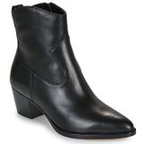 Ralph Lauren - Harpher - Enkellaarsjes - Zwart - Leer