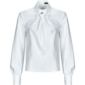 Karl Lagerfeld - TIE BLOUSE - Blouse - Wit