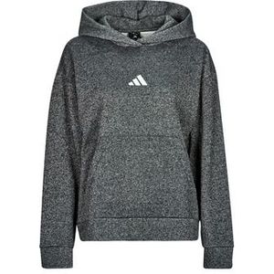 Adidas - ALL SZN Holiday Glitter Fleece Hoodie - Zwart - Dames - Katoenmix