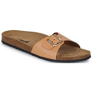 So Size  OFECHO  slippers  heren Bruin