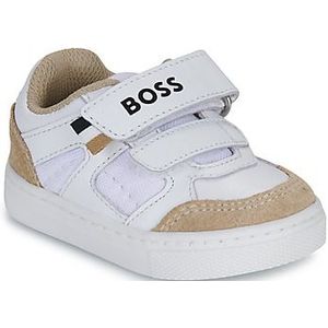 BOSS - J52163 - Sneakers - Wit - Lage Sneakers jongens