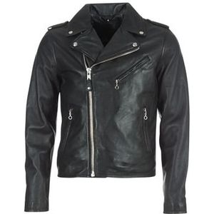 Schott - LEVOQ - Leren Jas - Zwart - Heren