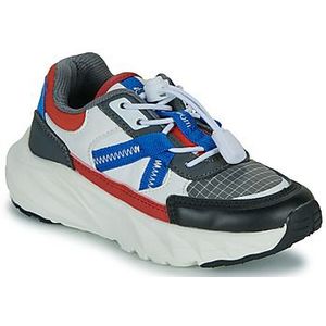 SHOO POM - Pow Speed Treck - Sneakers - Blauw/Wit/Rood - Polyester