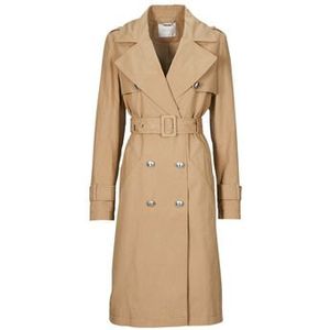 Guess  LS JADE BELTED TRENCH  jassen  dames Beige
