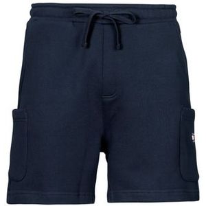 Tommy Hilfiger - Casual Shorts - Marineblauw - Katoen