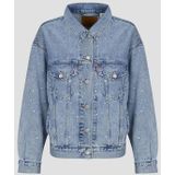 Levi's - A1743-0145 - Jas - Blauw - 90s Dazzle - Casual - Katoen - Denim