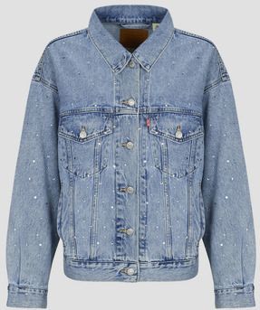Levi's - A1743-0145 - Jas - Blauw - 90s Dazzle - Casual - Katoen - Denim