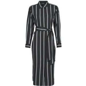 Lauren Ralph Lauren  RYNETTA-LONG SLEEVE-CASUAL DRESS  jurken  dames Zwart