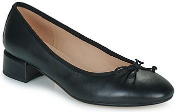 Geox - Floretia A - Ballerina's - Zwart - Leer