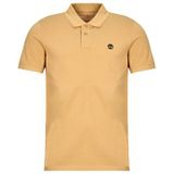 Heren Timberland Millers River Poloshirt in Bruin