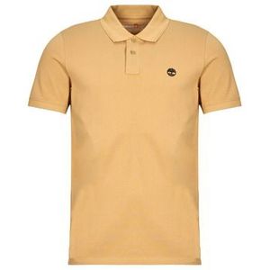 Heren Timberland Millers River Poloshirt in Bruin