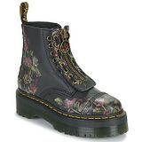 Dr Martens - Sinclair - Veterboots - Tumbled Nappa - Roteer Rozen Motief