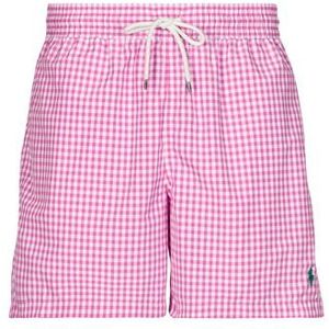 Polo Ralph Lauren  MAILLOT DE BAIN A CARREAUX EN POLYESTER  Badpakken heren Roze
