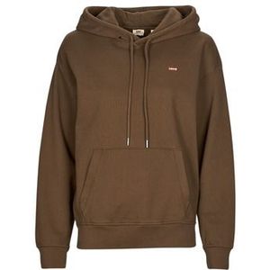 Levis  STANDARD HOODIE  Truien  dames Bruin