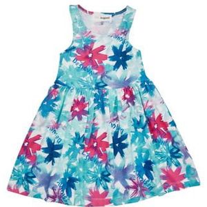 Desigual - Meisjesjurk - Blauw - 8 Jaar - Regular Fit