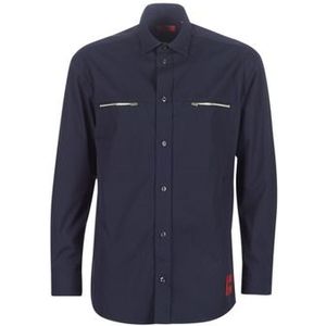 HUGO  ETRUS  overhemden  heren Blauw