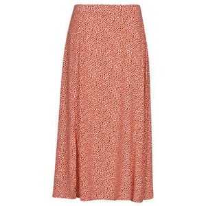 Esprit  skirt aop  Rokken  dames Rood