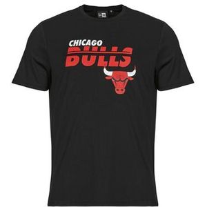 New Era - NBA Essentials Tee Chicago Bulls - T-shirt - Zwart