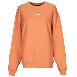 Sweatshirt - Effen - Lange Mouw - Wijde Pasvorm - Geribbelde Kraag