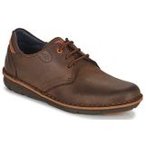 Fluchos - Alfa F0700 - Leren Schoenen - Bruin - Veters - Casual