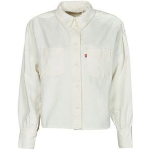 Levis  ZOEY PLEAT UTILITY SHIRT  Blouses  dames Wit