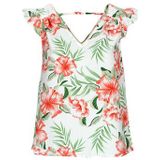 Only - ONLSYLVIE LIFE FR S/S FRILL TOP - Blouse - Multicolour