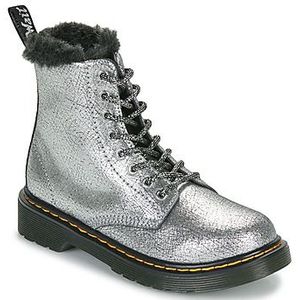 Dr. Martens  Serena J Silver Distressed Foil  Laarzen  kind Zilver