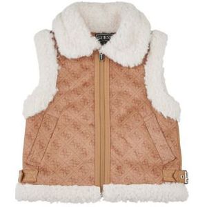 Guess  FAUX SUEDE VEST  Jassen  kind Bruin