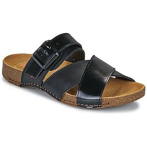 Art  I BREATHE  slippers  dames Zwart