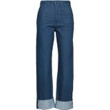 G-STAR Raw Tedie Ultra High Straight Jeans voor dames, blauw (3d Raw Denim D20016-c829-1241), 24W / 32L