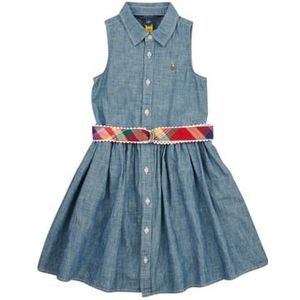 Polo Ralph Lauren  ADALENE DR-DRESSES-DAY DRESS  Jurken kind Blauw