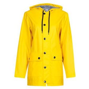 Petit Bateau - Leren Damesjack - Geel