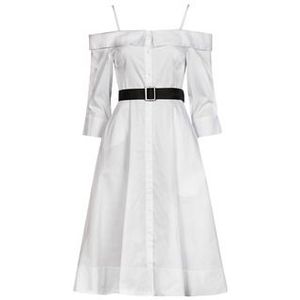 Karl Lagerfeld  COLDSHOULDERSHIRTDRESS  jurken  dames Wit