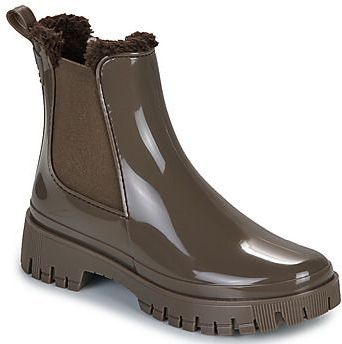 LEMON JELLY - COLDEN - Regenlaarzen - Kaki - Waterdicht - Met Plateau