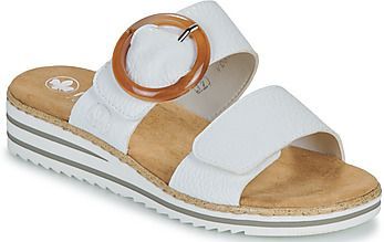 RIEKER V0692-80 Slipper - Wit - Gezondheidsslipper