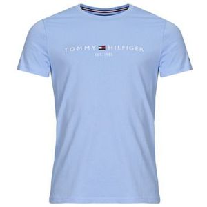 Tommy Hilfiger  TOMMY LOGO TEE  Shirts  heren Blauw