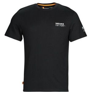 Timberland  Comfort Lux Essentials SS Tee  Shirts  heren Zwart