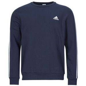 adidas  Essentials Fleece 3-Stripes Sweatshirt  Truien  heren Marine