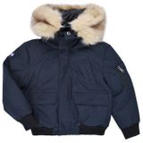SCHOTT - Parka - Blauw - 10-16 jaar - Polyester materiaal