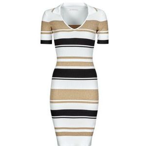 Guess  EVIE STRIPED POLO DRESS  Jurken dames Multicolour