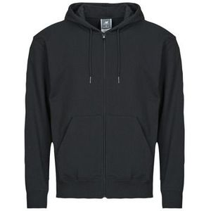 New Balance - SPORT ESSENTIALS LOGO FRENCH TERRY FULL ZIP - Sweatvest - Zwart