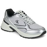 Calvin Klein Jeans  HIKE RUNNER LACEUP MESH MIX MET  Sneakers  heren Grijs