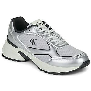 Calvin Klein Jeans  HIKE RUNNER LACEUP MESH MIX MET  Sneakers  heren Grijs